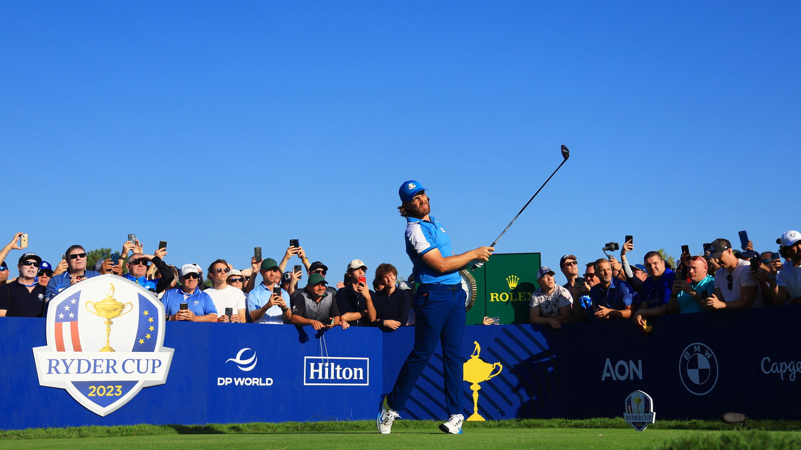 Tommy Fleetwood at the 2023 Ryder Cup